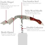 Barvivo Double Hinged Stainless Steel Wine Opener