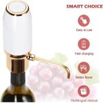 Electric Wine Aerator and Dispenser with USB Charging