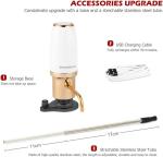 Electric Wine Aerator and Dispenser with USB Charging