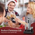 Electric Wine Opener with Foil Cutter & Stopper