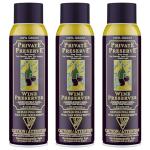 Wine Preservation System Set of 3 – Purple