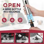 Electric Wine Opener Set with Vacuum Stopper