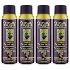Private Preserve Wine Preservation System - 4 Pack