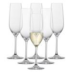 Set of 6 SCHOTT ZWIESEL Forté Champagne Flutes