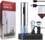 Rechargeable Electric Wine Bottle Opener Set
