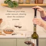 Vacu Vin Stainless Steel Wine Pump Gift Set