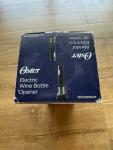 Oster Cordless Electric Wine Bottle Opener - Black