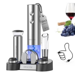 Electric Wine Opener Set with Accessories