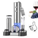 Electric Wine Opener Set with Accessories