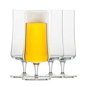 Set of 4 Schott Zwiesel Beer Tulip Glasses