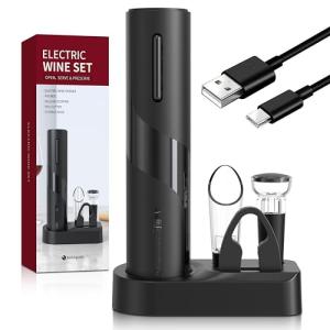 5-in-1 Electric Wine Bottle Opener Set