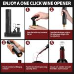 5-in-1 Electric Wine Bottle Opener Set