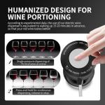Electric Wine Aerator and Dispenser with Storage Base