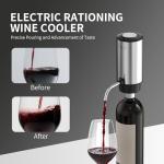 Electric Wine Aerator and Dispenser with Storage Base