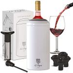 Stainless Steel Wine Chiller Set with Accessories