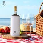 Stainless Steel Wine Chiller Set with Accessories