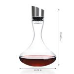 Elegant Hand Blown Wine Decanter with Aerator