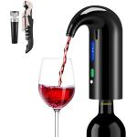Higfra Electric Wine Aerator with Corkscrew & Vacuum