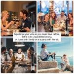 Higfra Electric Wine Aerator with Corkscrew & Vacuum
