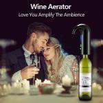 Higfra Electric Wine Aerator with Corkscrew & Vacuum