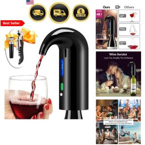 Electric Wine Aerator and Preserver Spout