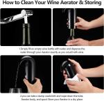Electric Wine Aerator and Preserver Spout