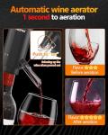 Electric Wine Opener Set with Aerator and Stopper