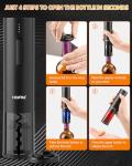 Electric Wine Opener Set with Aerator and Stopper
