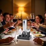 Rechargeable Electric Wine Opener Set with Accessories
