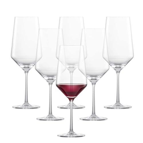 Schott Zwiesel Pure Crystal Bordeaux Glass Set of 6