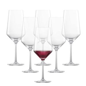 ZWIESEL GLAS Pure Bordeaux Red Wine Glasses Set