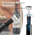 Electric Wine Dispenser and Opener Set