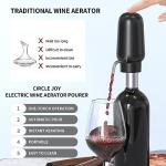 Electric Wine Opener Set with Accessories - Black