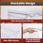 Stackable 4-Tier Wine Rack for 12 Bottles