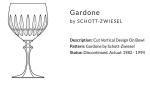 Schott-Zwiesel Gardone 6 Wine Glasses 7.5oz