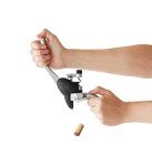 Houdini Black Wine Corkscrew with Foil Cutter