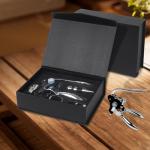Huitban Silver Rabbit Corkscrew Wine Opener Set