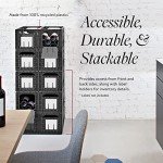 Stackable Wine Storage System for 108 Bottles