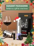 4-in-1 Electric Wine Bottle Opener Set