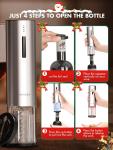 4-in-1 Electric Wine Bottle Opener Set