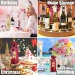 Burlap Wine Bags - 12 Reusable Gift Covers