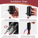 Electric Wine Aerator and Dispenser for Red Wine
