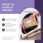 Lotus Trolley Reusable Grocery Bags with Wine Holder