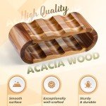 Wooden Countertop Wine Rack for 6 Bottles