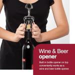 Zyliss Stainless Steel Corkscrew and Bottle Opener