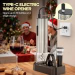 Cordless Electric Wine Opener Gift Set