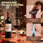Cordless Electric Wine Opener Gift Set