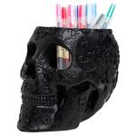 Goth Skull Organizer for Desk and Vanity