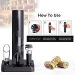 COKUNST Electric Wine Opener Set with Accessories