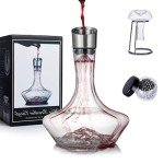 YouYah Iceberg Wine Decanter Set with Aerator